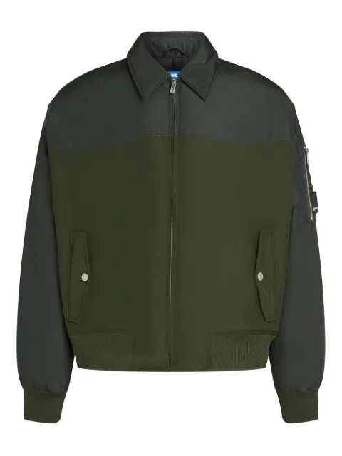 Karl Lagerfeld Jeans chamarra bomber capitonada