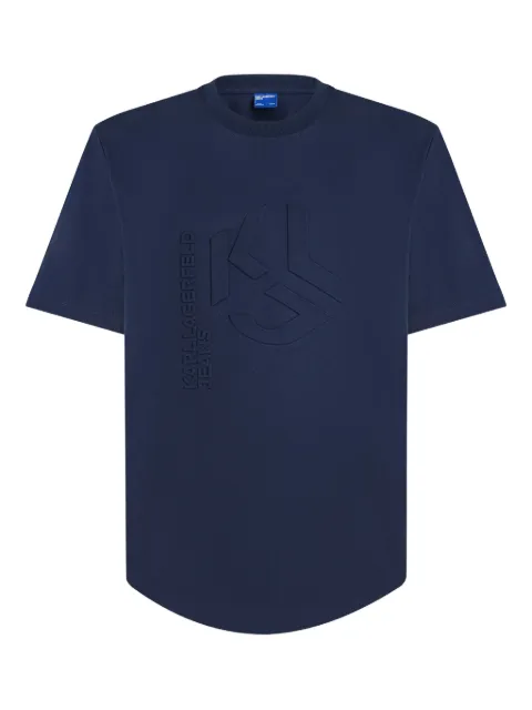 Karl Lagerfeld Jeans logo-embossed T-shirt