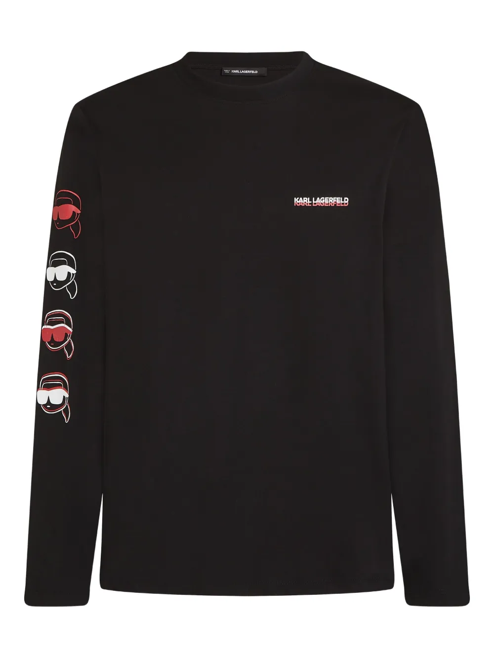 Karl Lagerfeld playera Ikon | negro | Image 1