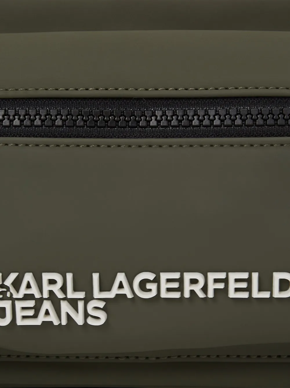 Karl Lagerfeld Jeans Crossbodytas met logoprint Groen