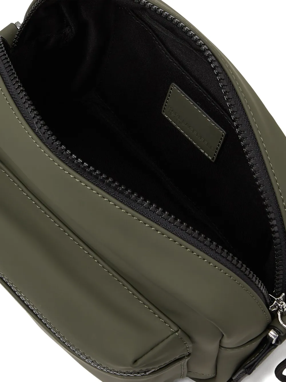 Karl Lagerfeld Jeans Crossbodytas met logoprint Groen