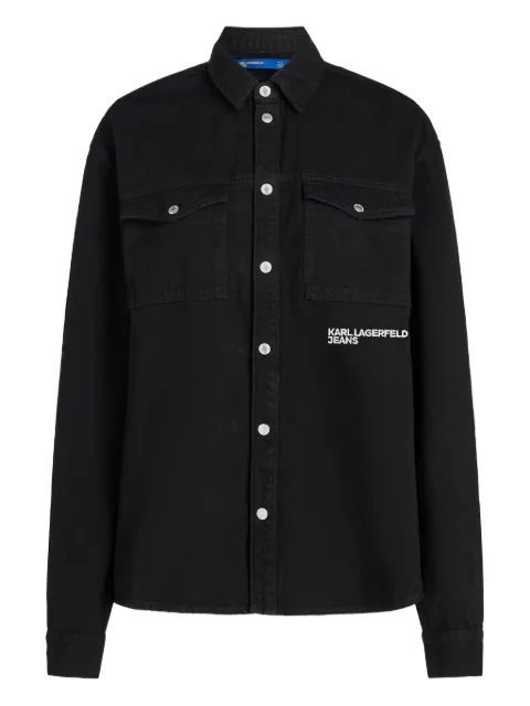 Karl Lagerfeld Jeans cotton shirt jacket