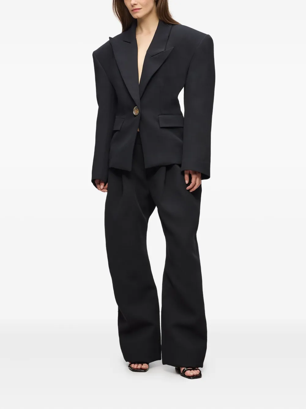 Karl Lagerfeld Karl Studio Blazer In Black