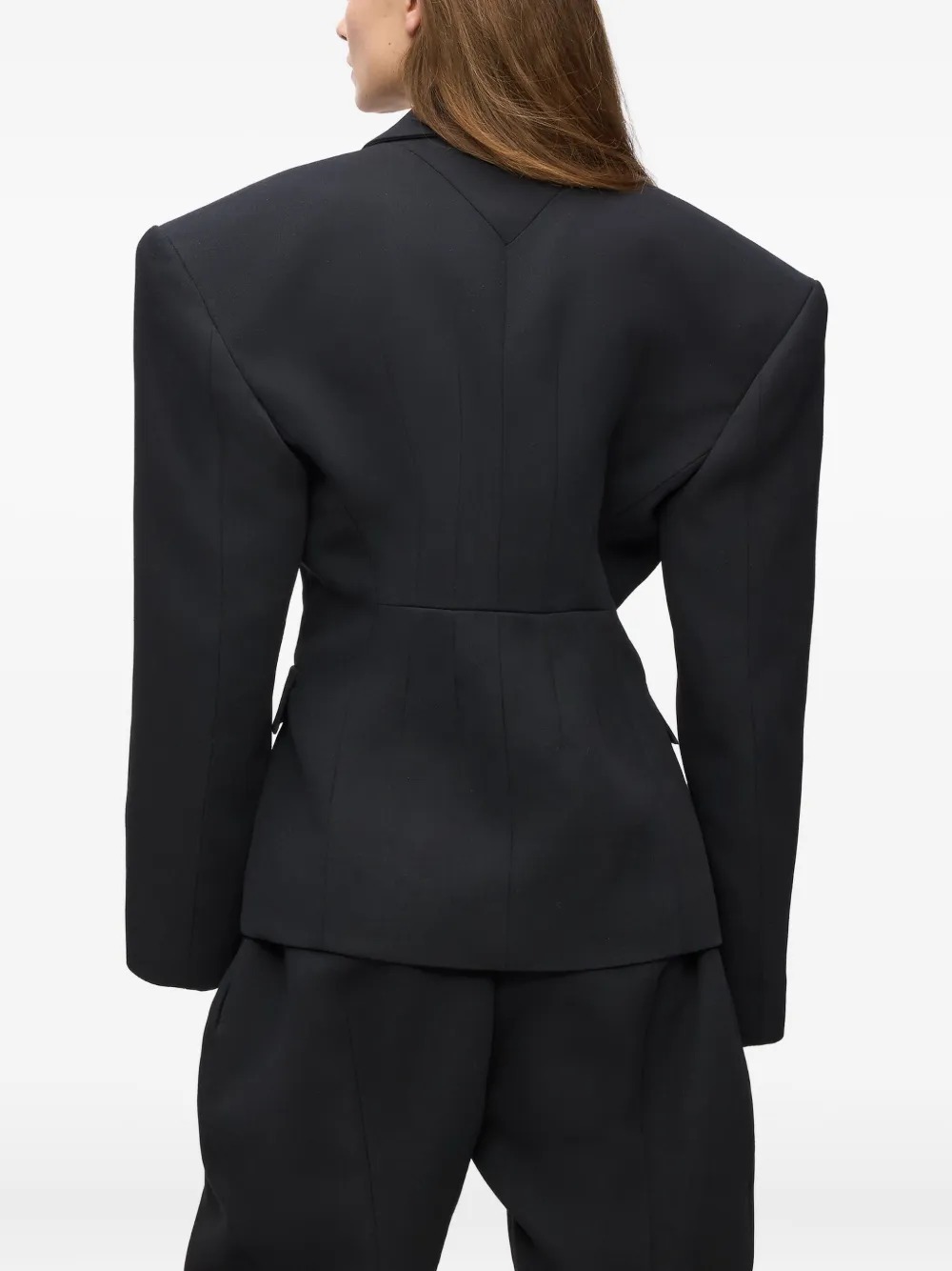 Karl Lagerfeld Karl Studio blazer Zwart