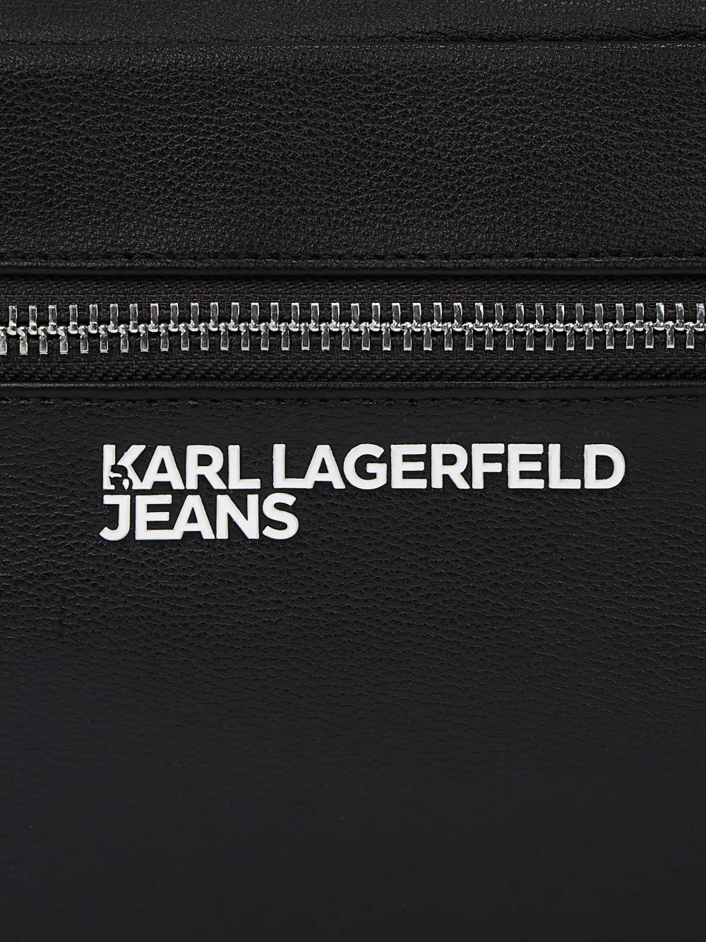 Karl Lagerfeld Jeans Essential crossbodytas met rits Zwart