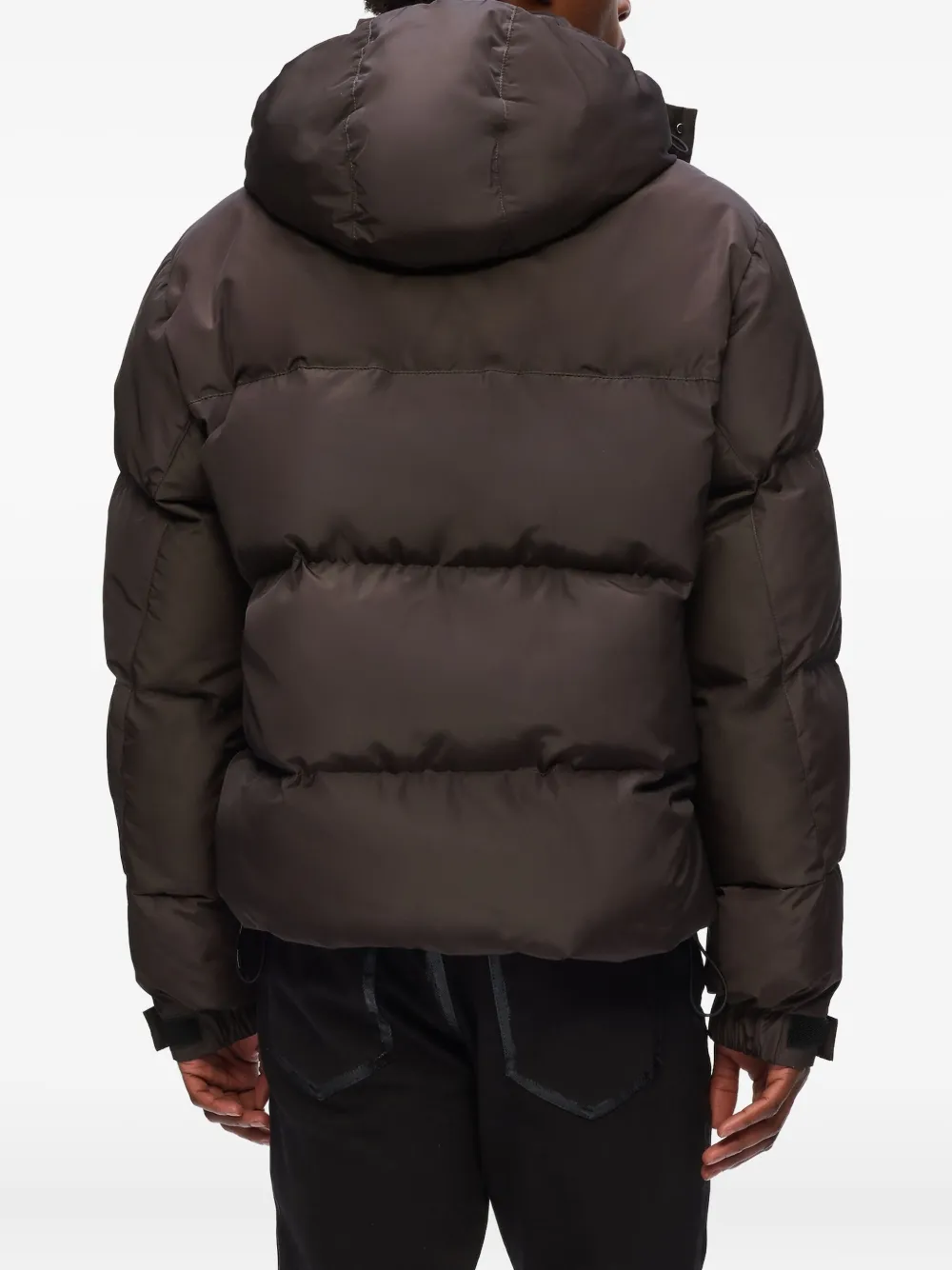 Karl Lagerfeld Donsjack met capuchon Bruin