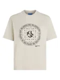 Karl Lagerfeld Jeans bandana-print T-shirt - Neutrals