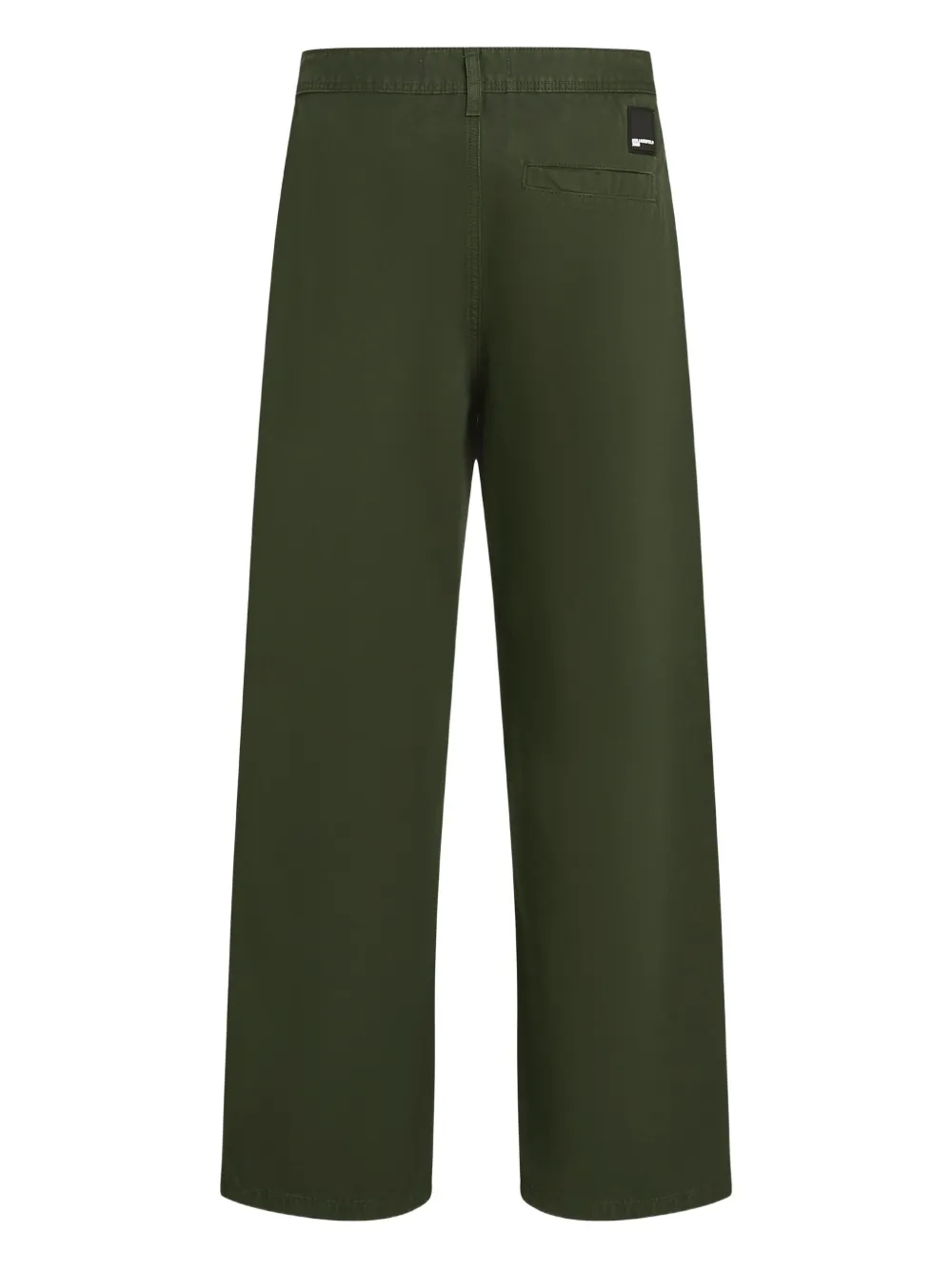 Karl Lagerfeld Jeans Ruimvallende chino Groen