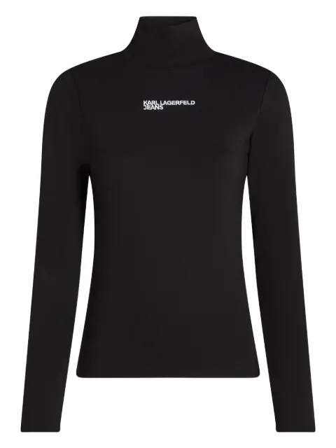 Karl Lagerfeld Jeans rollneck top