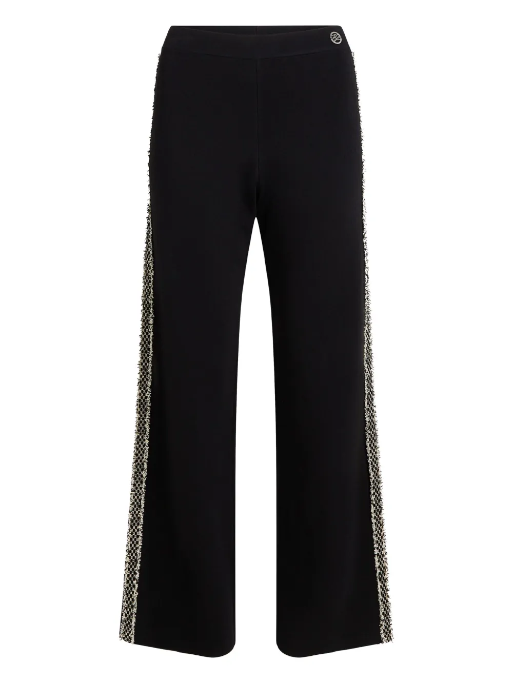 Karl Lagerfeld boucle detail knit pants | Black | Image 1