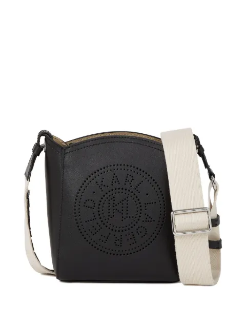 Karl Lagerfeld small K/Circle bucket perforated bag