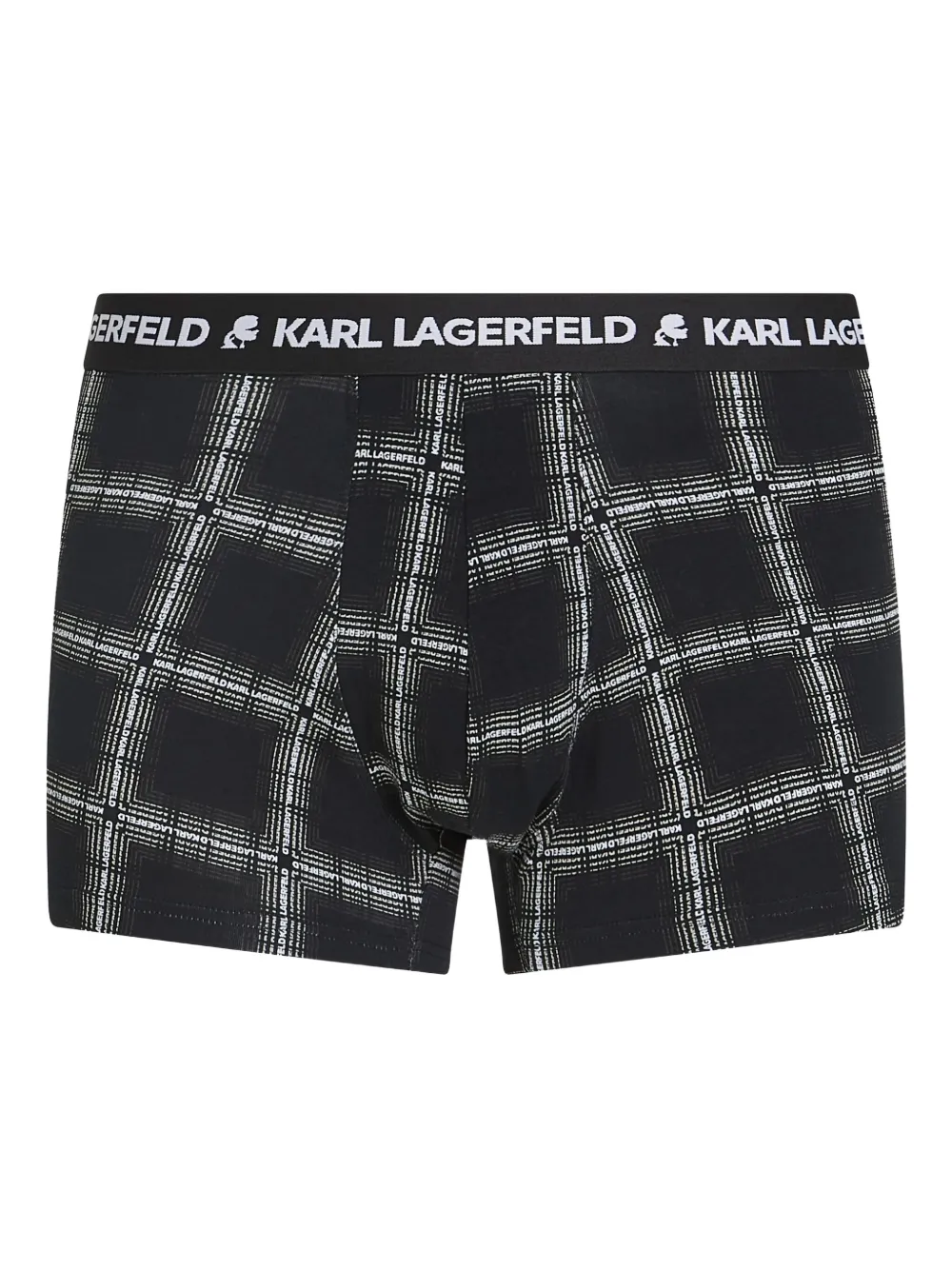 Karl Lagerfeld check-pattern boxers (pack of three) | Image 2