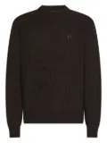 Karl Lagerfeld textured sweater - Brown
