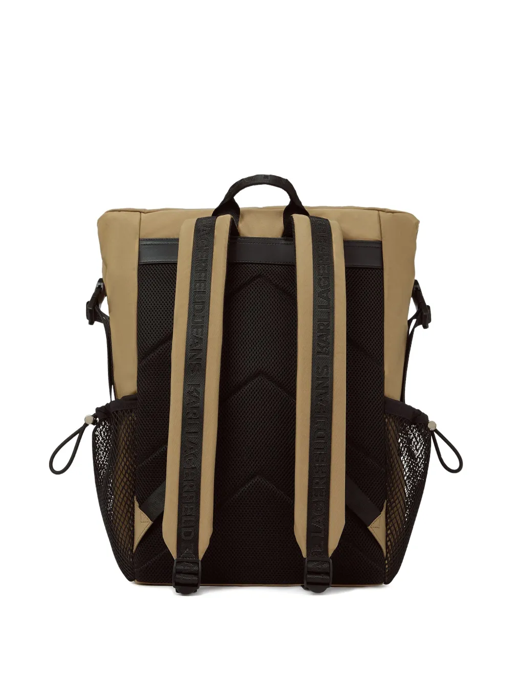 Karl Lagerfeld Jeans Cargo rugzak met trekkoord Beige