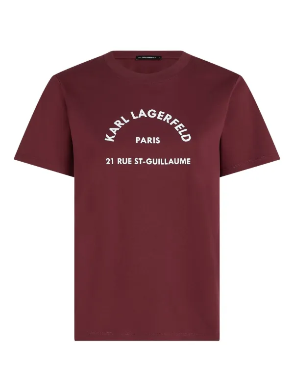 Karl Lagerfeld ロゴ Tシャツ | レッド | FARFETCH JP Karl Lagerfeld ロゴ Tシャツ | レッド | FARFETCH JP