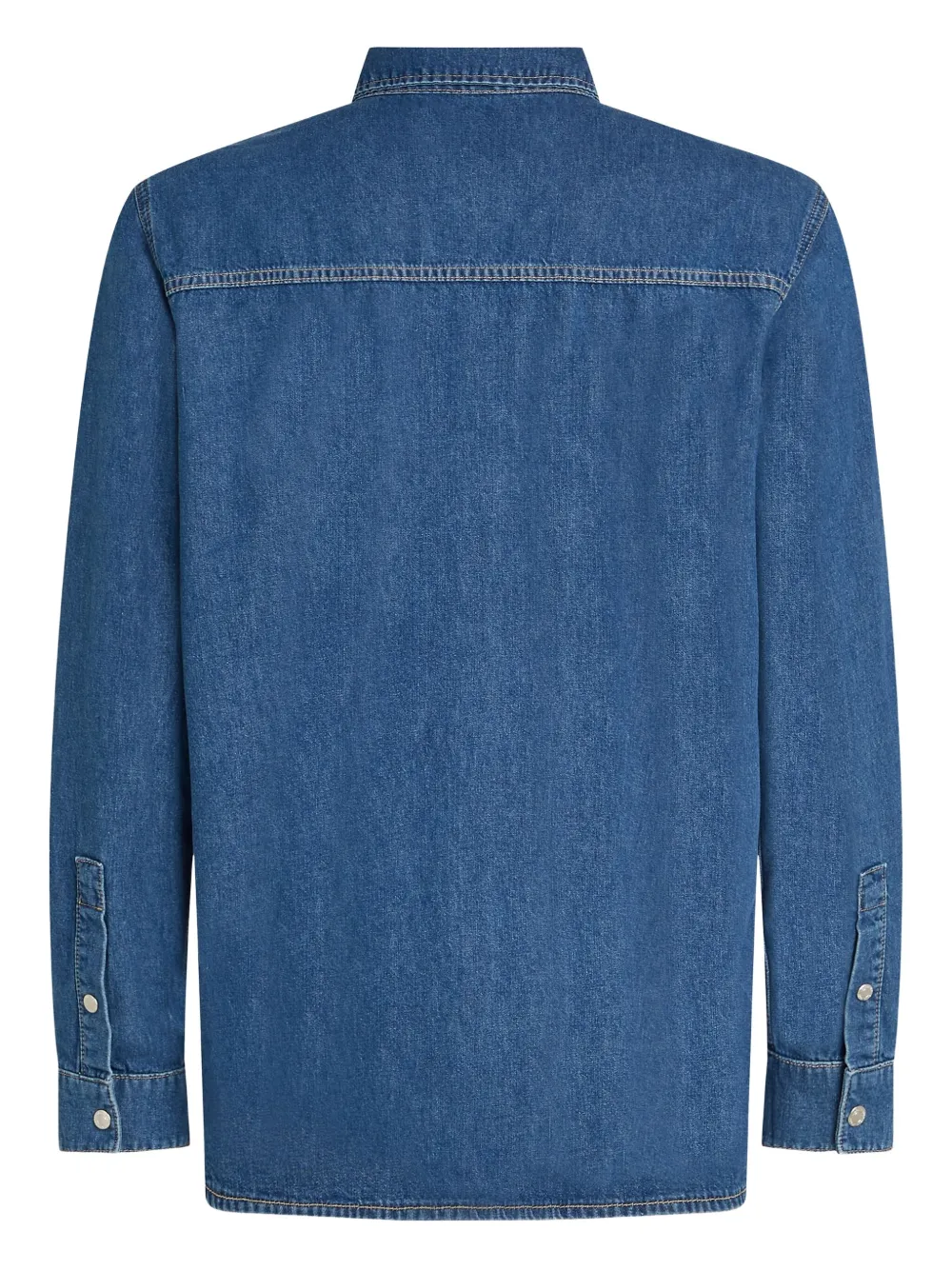 Karl Lagerfeld Jeans Denim overhemd met borduurwerk - Blauw