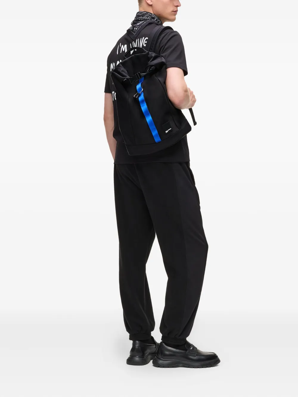 Karl Lagerfeld Jeans roll-top backpack | Image 2