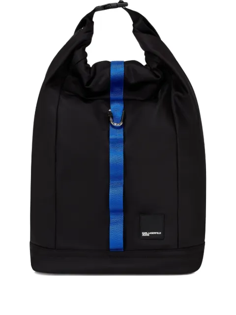 Karl Lagerfeld Jeans roll-top backpack