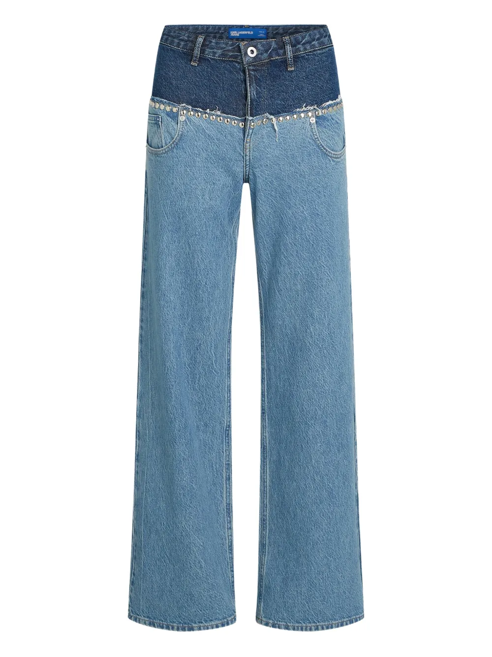 Karl Lagerfeld Jeans studded jeans | Blue | Image 1