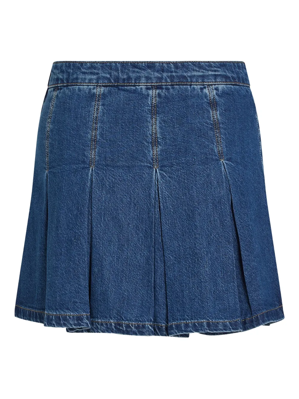 Karl Lagerfeld Jeans Spijker plooirok Blauw