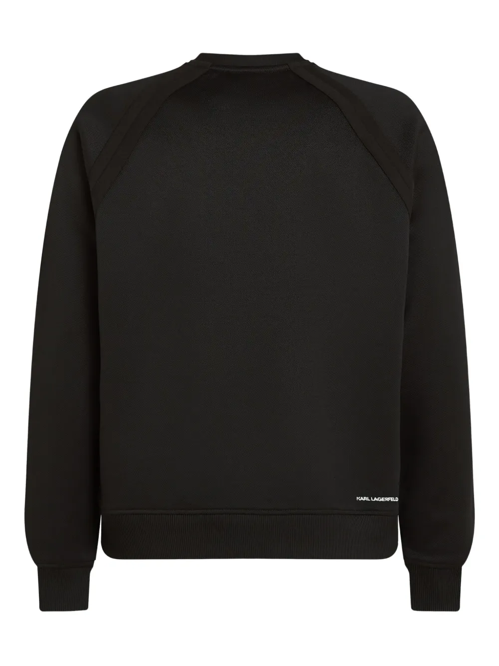 Karl Lagerfeld Sweater met logoprint Zwart