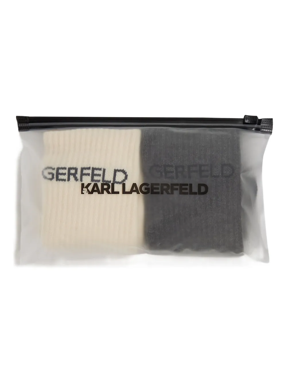 Karl Lagerfeld K/Essential socks (pack of two) | Grey | Image 1