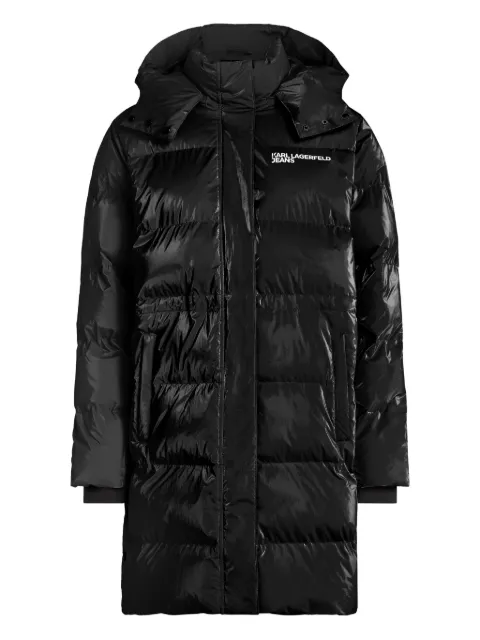 Karl Lagerfeld Jeans logo puffer jacket