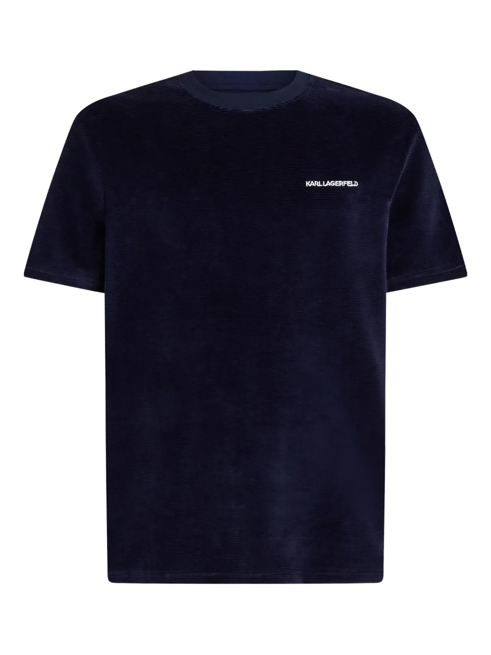 Karl Lagerfeld logo-embellished sleep T-shirt | Blue | Image 1