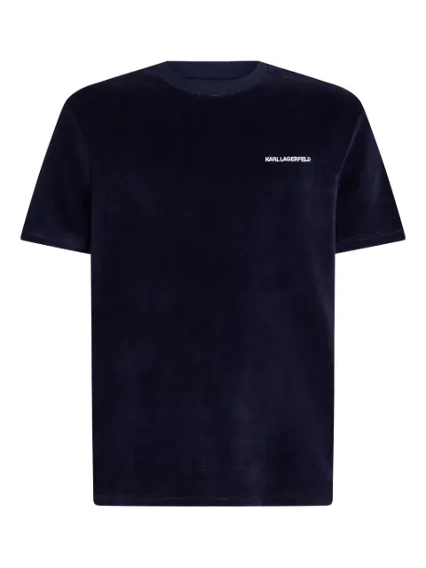 Karl Lagerfeld logo-embellished sleep T-shirt