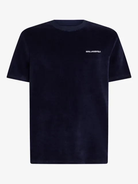 Karl Lagerfeld logo-embellished sleep T-shirt