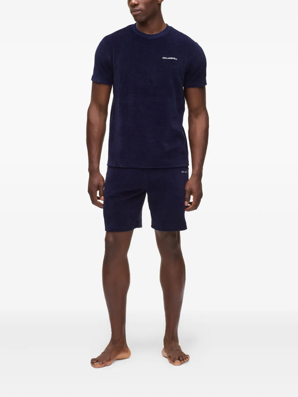 Karl Lagerfeld logo-embellished sleep T-shirt | Image 2