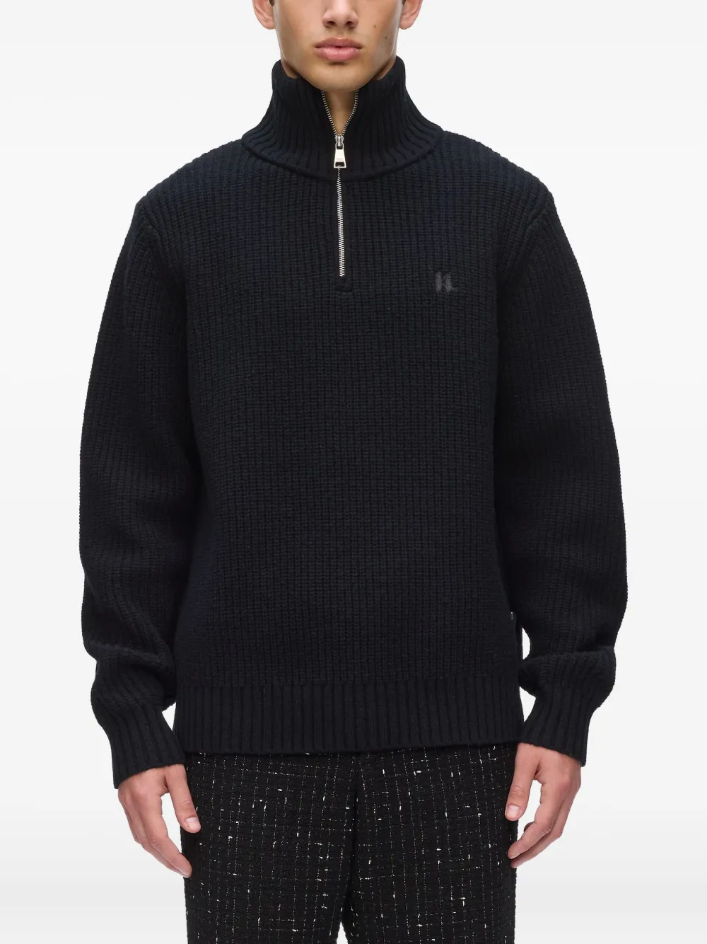 Karl Lagerfeld Trui met hoge hals Zwart