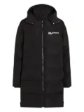 Karl Lagerfeld Jeans hooded puffer coat - Black