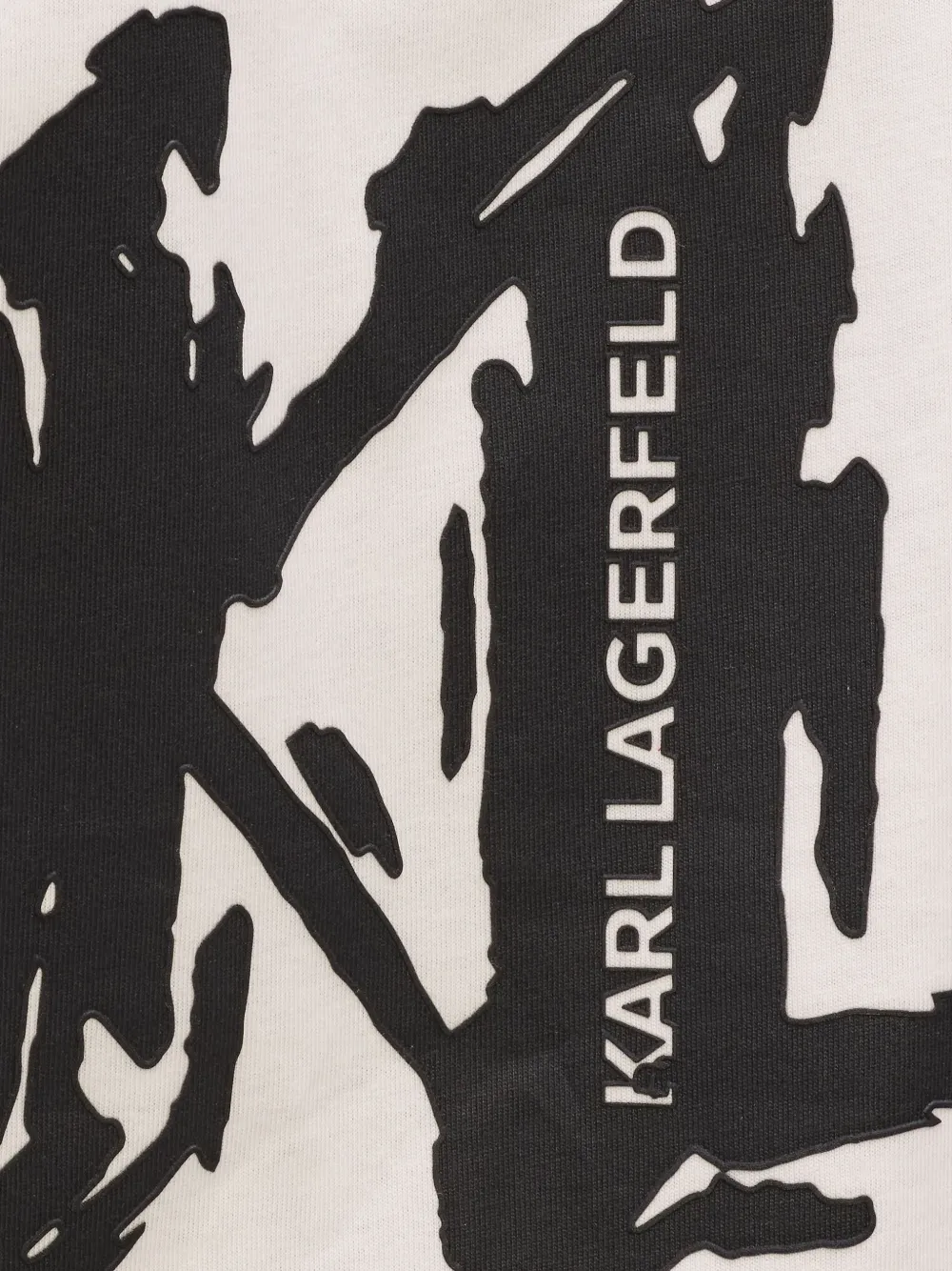 Karl Lagerfeld T-shirt met logo Wit