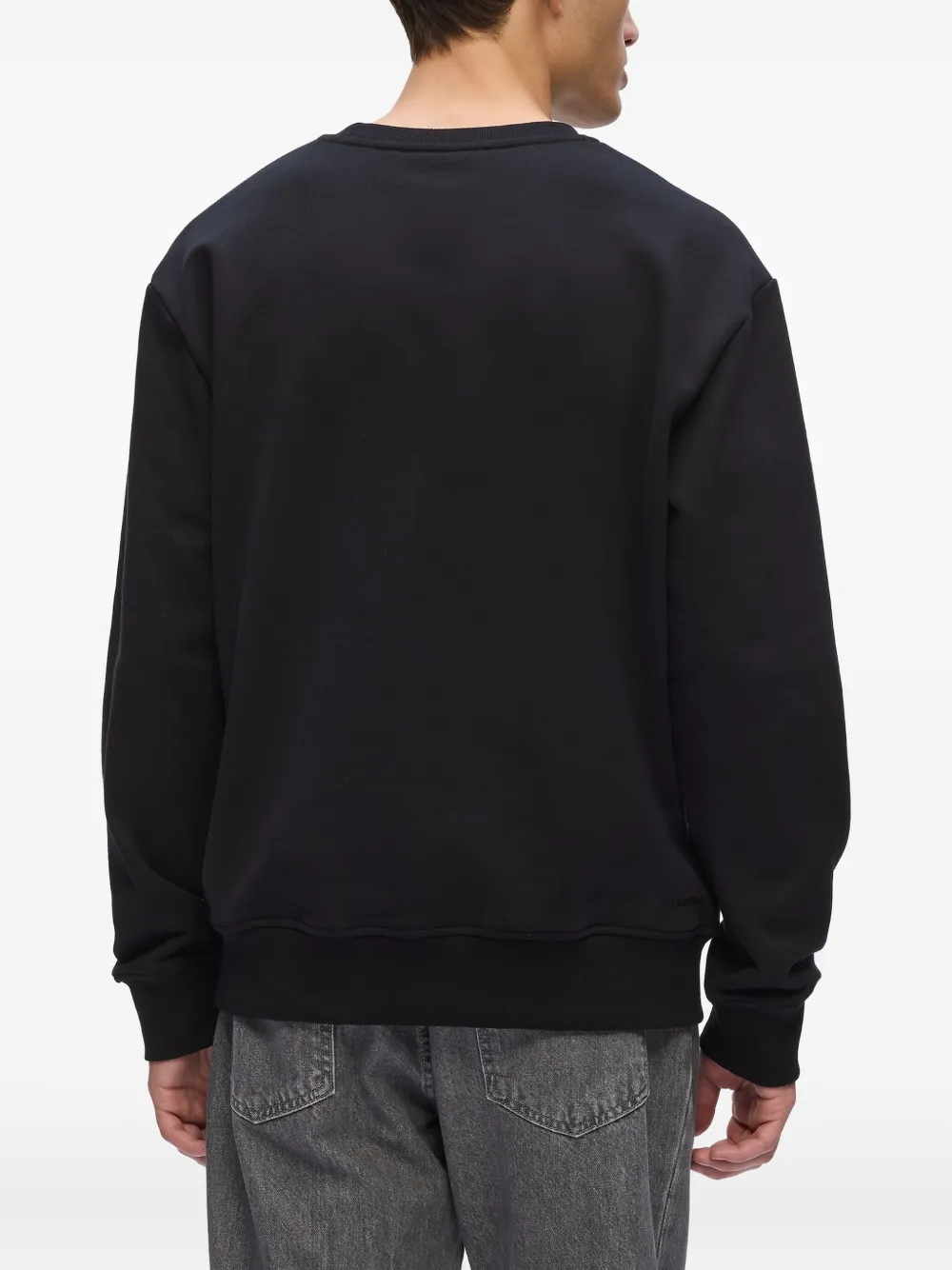 Karl Lagerfeld Sweater verfraaid met logo Zwart