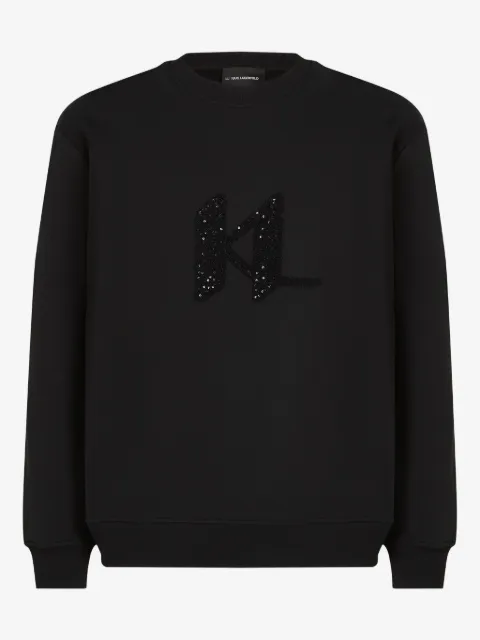 Karl Lagerfeld logo-embellished sweatshirt