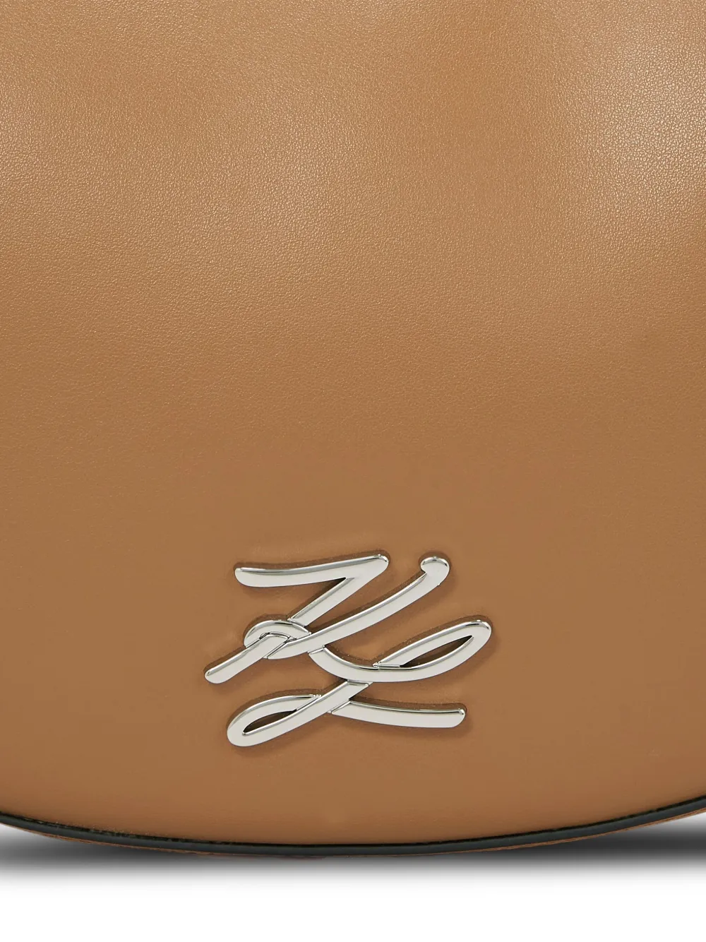 Karl Lagerfeld K Autograph Moon schoudertas Bruin