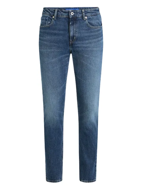 Karl Lagerfeld Jeans logo-plaque denim jeans