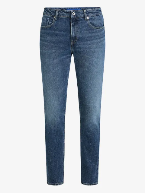 Karl Lagerfeld Jeans logo-plaque denim jeans