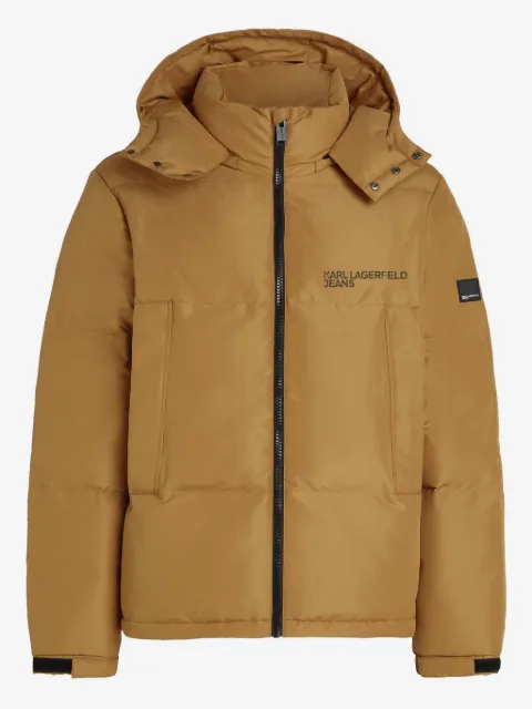 Karl Lagerfeld Jeans hooded puffer jacket