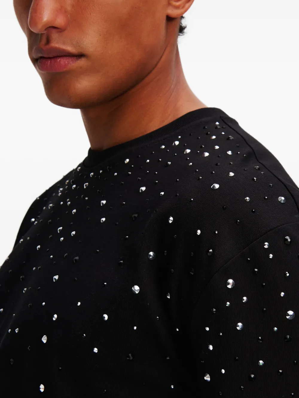 Ikon panelled T-shirt