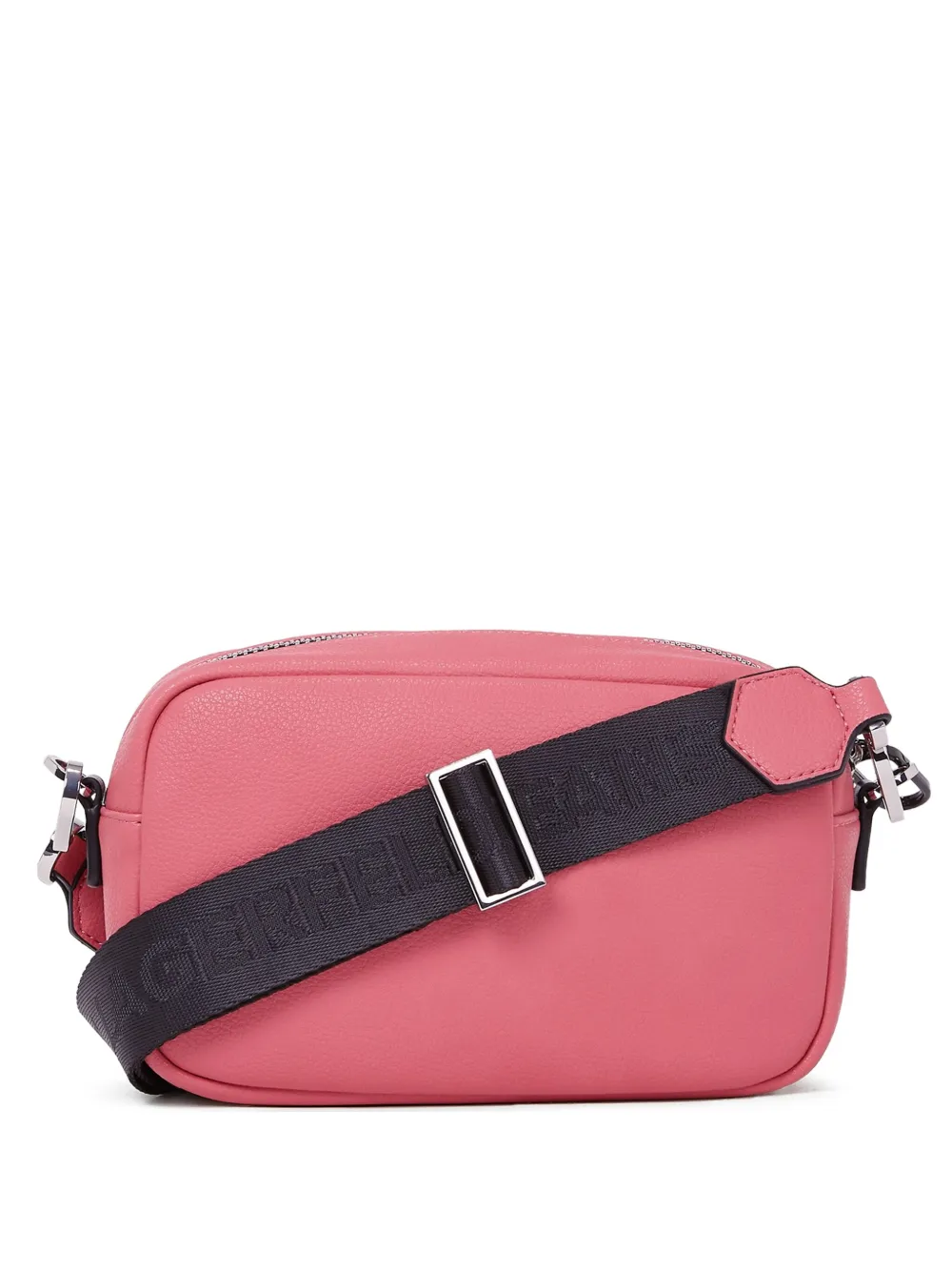 Karl Lagerfeld Jeans Borsa a tracolla con placca logo - Rosa