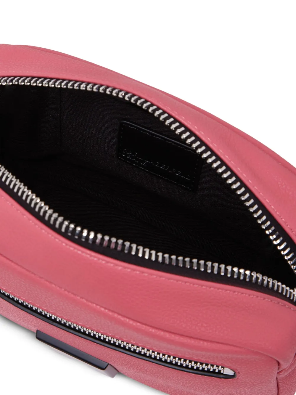 Karl Lagerfeld Jeans Cameratas met logoplakkaat Roze