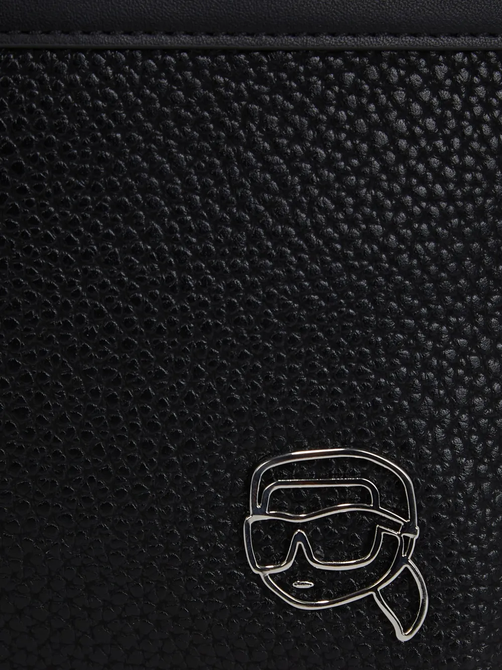 Karl Lagerfeld Heuptas met logopatch Zwart