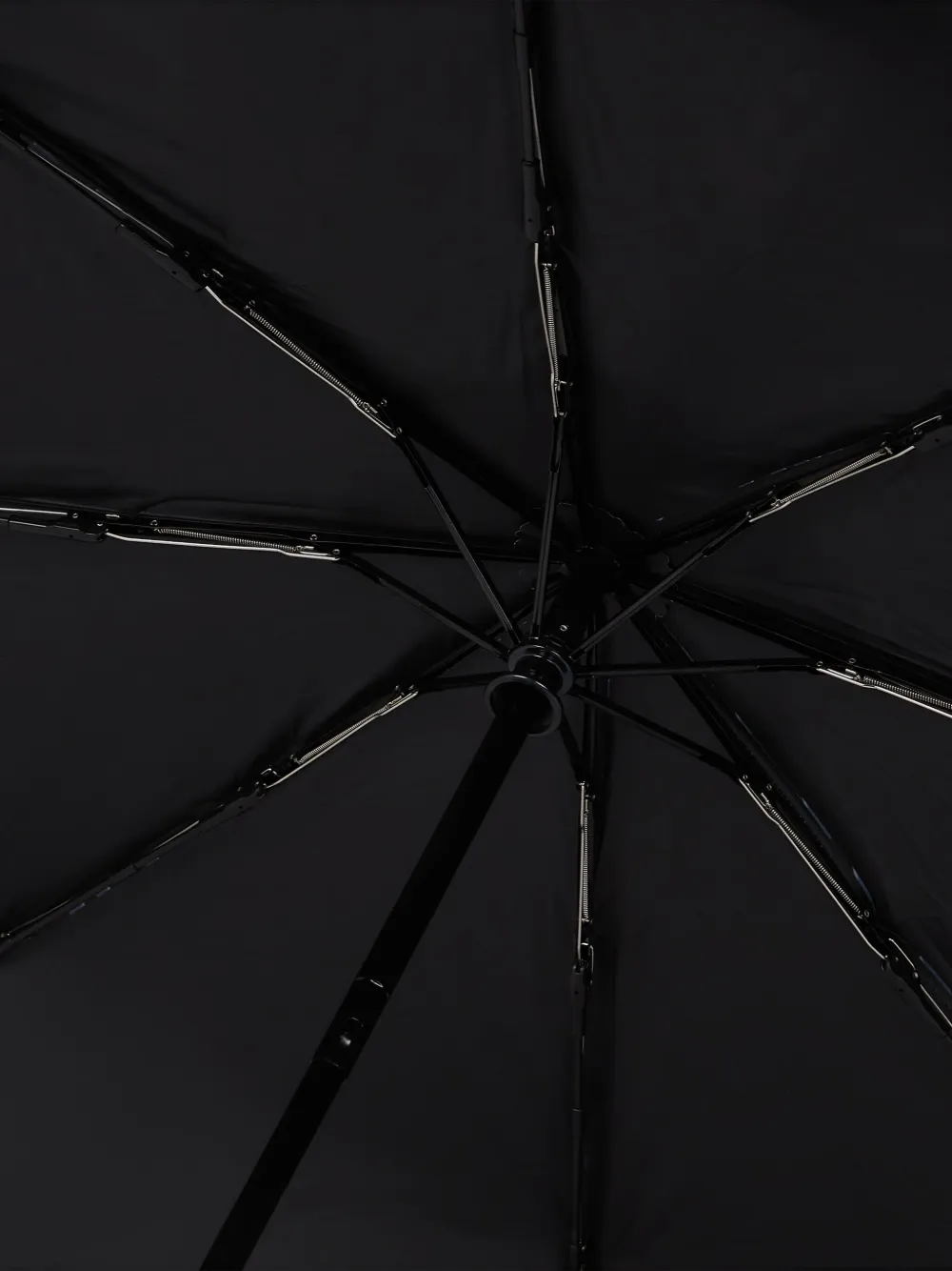 Karl Lagerfeld Paraplu met monogram Zwart