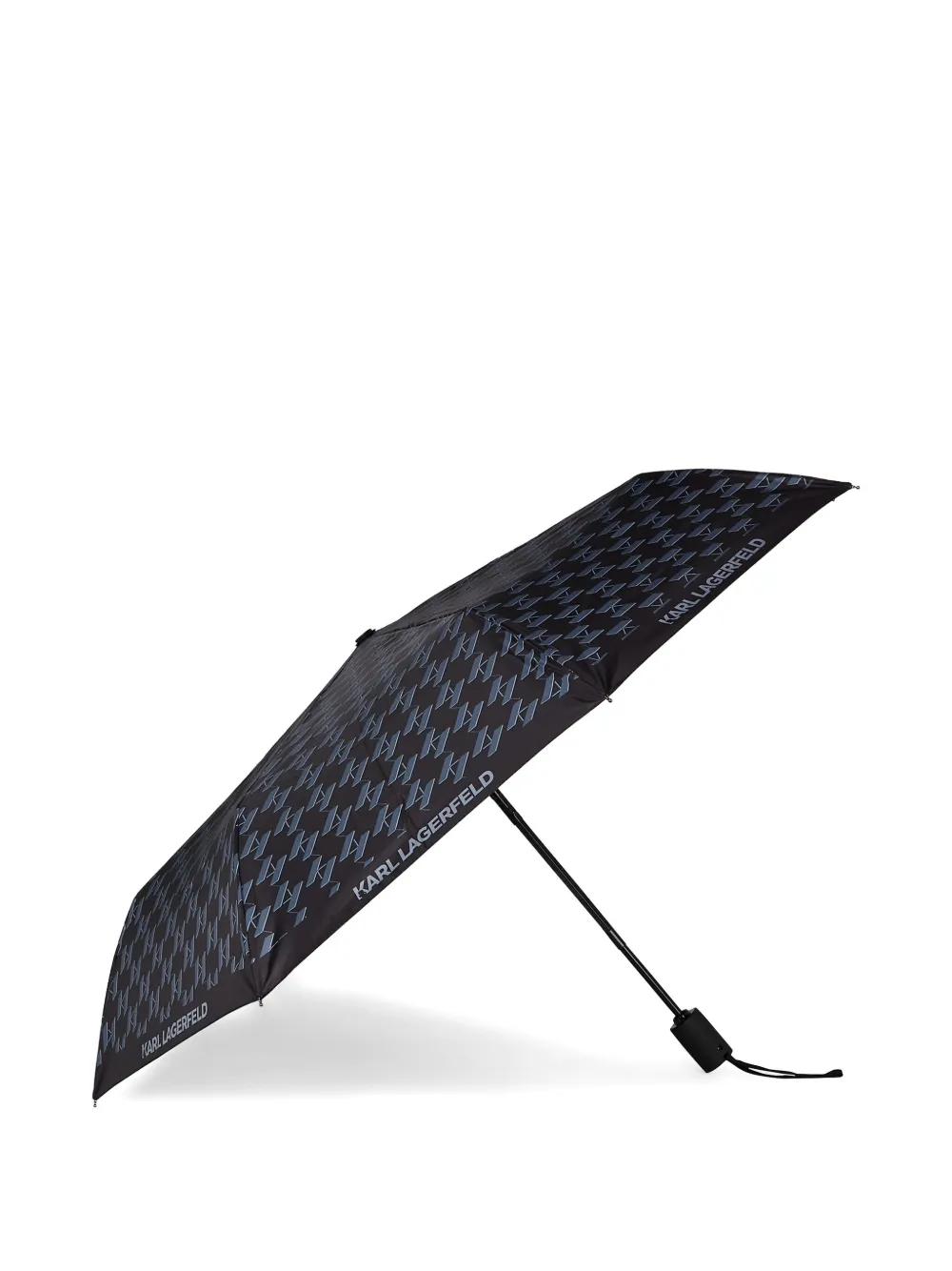 Karl Lagerfeld Paraplu met monogram - Zwart