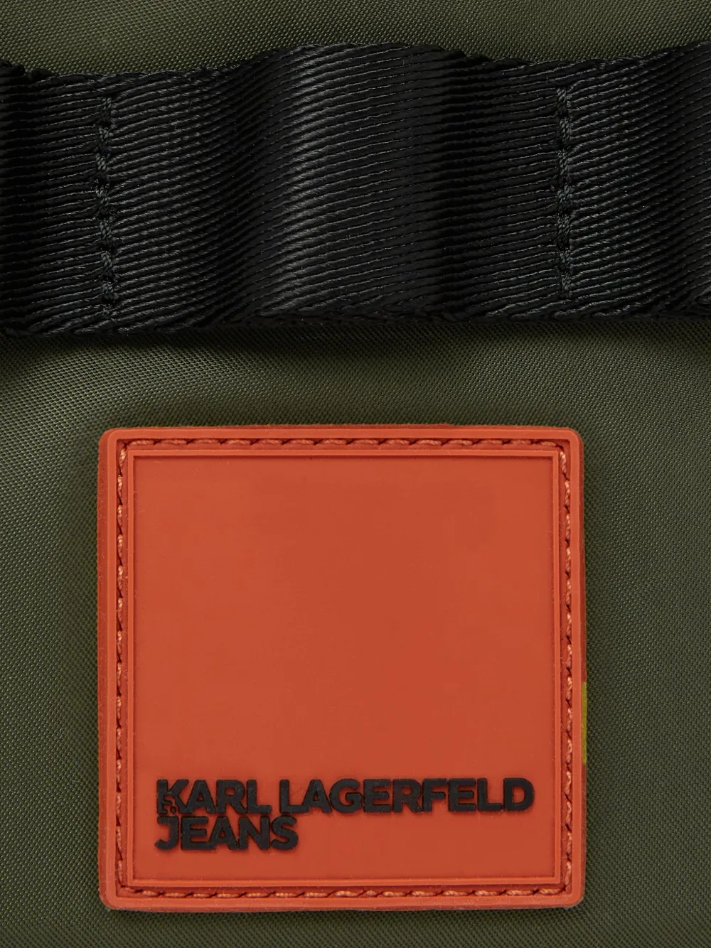 Karl Lagerfeld Jeans Heuptas met gespsluiting Groen