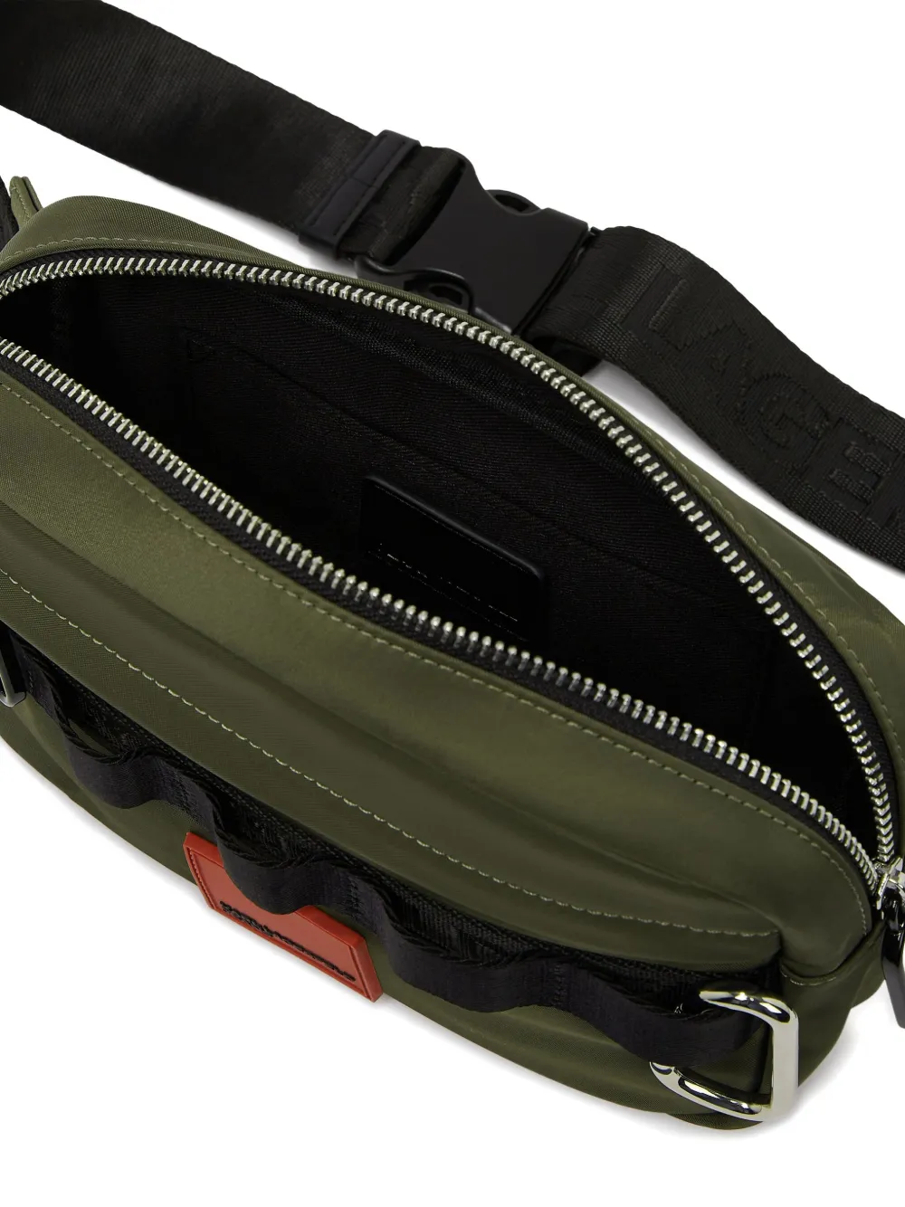 Karl Lagerfeld Jeans Heuptas met gespsluiting Groen