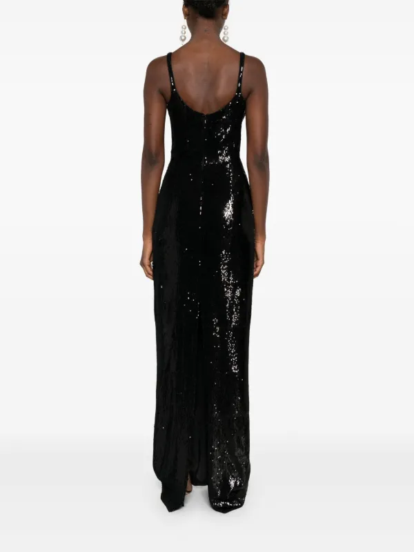 SILK LOVE & LACE Anais Dress | Black | FARFETCH JO