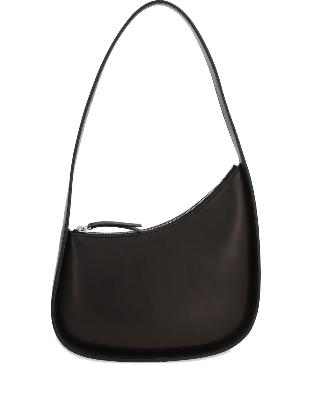 The Row crescent zip shoulder bag - ブラック The Row crescent zip shoulder bag - ブラック